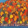Tom Thomson Autumn Foliage paint by numbers