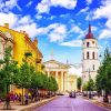 Vilnius Streets paint by numbers