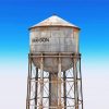 Water Tower paint by numbers
