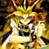 Yugi Mutou With Card paint by number