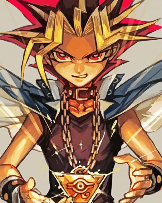 Yugi Muto Anime paint by number