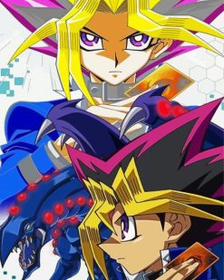 Yugi Muto Character paint by number