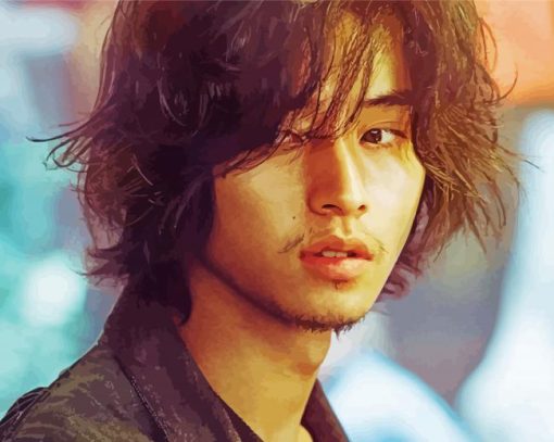 actor Kento paint by numbers