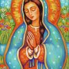 Aesthetic Virgin De Guadalupe paint by numbers