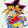 Aesthetic Yugi Muto paint by number