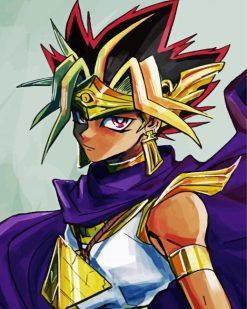 Yugi Muto Japanese Anime paint by number