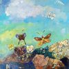 Butterflies Art By Odilon Redon paint by numbers