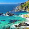 california coastline Seascape paint by numbers paint by numbers