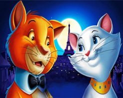 The Aristocats Couple paint by numbers