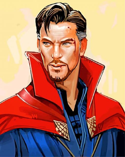 Dr Strange paint by numbers