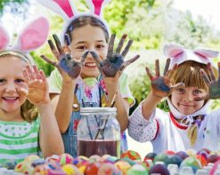 Easter paint by numbers