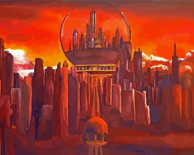gallifrey art paint by number