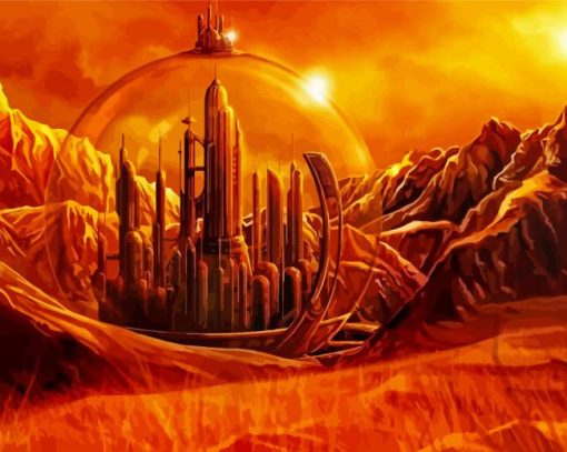 gallifrey doctor who paint by number