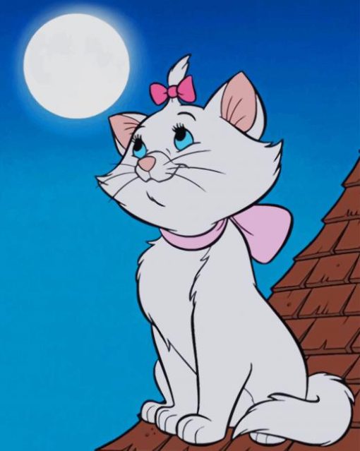Marie The Aristocats paint by numbers