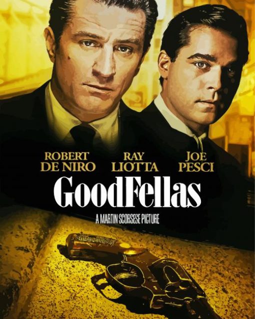 movie poster Goodfellas paint by number