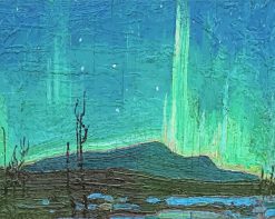 Northern Lights Tom Thomson paint by numbers