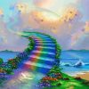 Over The Rainbow Bridge paint by numbers