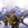 Royal Marines paint by numbers