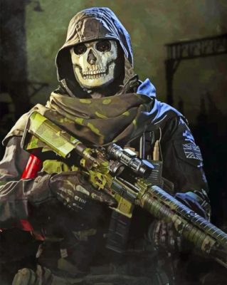 Warzone Call Of Duty paint by number
