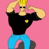 Johny Bravo Character paint by number