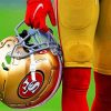 49ers Player paint by numbers
