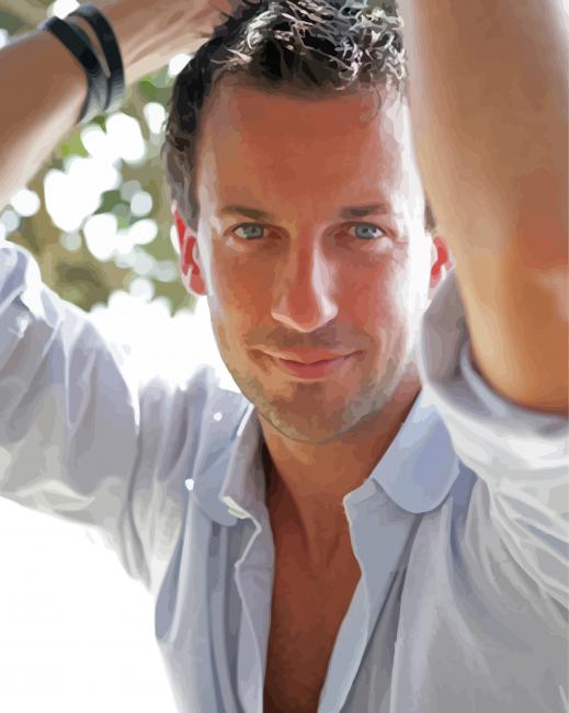 Actor Craig Parker paint by numbers