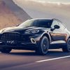 Black Aston Martin DBX paint by numbers
