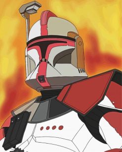 Captain Fordo Art paint by numbers