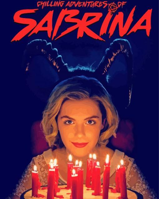 Chilling Adventures Of Sabrina Poster paint by numbers