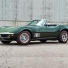 Classic Chevrolet Corvette Stingray paint by numbers