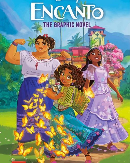 Disney Encanto The Graphic Novel paint by numbers