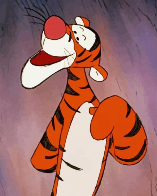 Disney Tiger paint by numbers