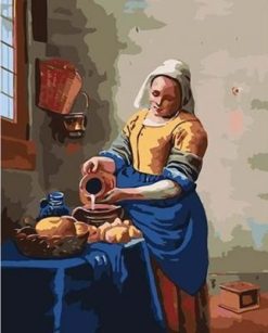 The Milkmaid paint by numbers