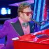 Elton John Performing paint by numbers
