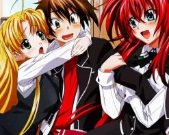 Highschool DXD Animes paint by numbers