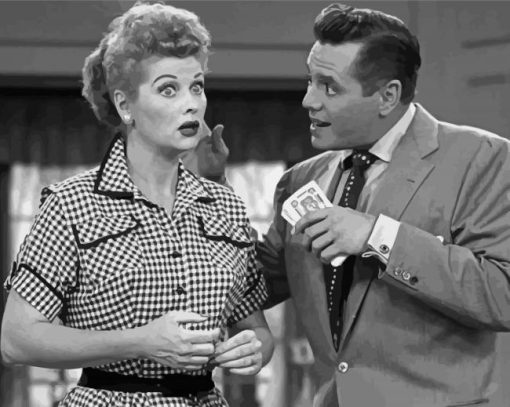 Lucy and desi documentary paint by numbers