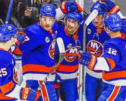 New York Islanders Hockey paint by numbers