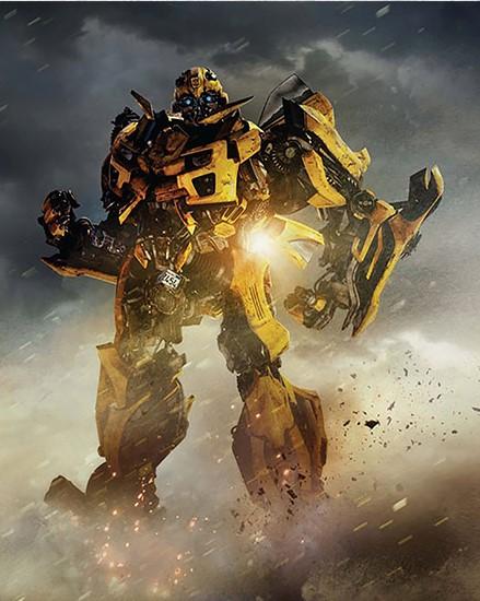 Bumblebee Transformer Paint by numbers
