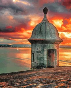 Puerto Rico La Garita At Sunset paint by numbers