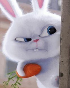 Snowball The Secret Life Of Pets paint by numbers