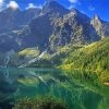 Tatras Mountains paint by numbers