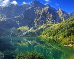 Tatras Mountains paint by numbers