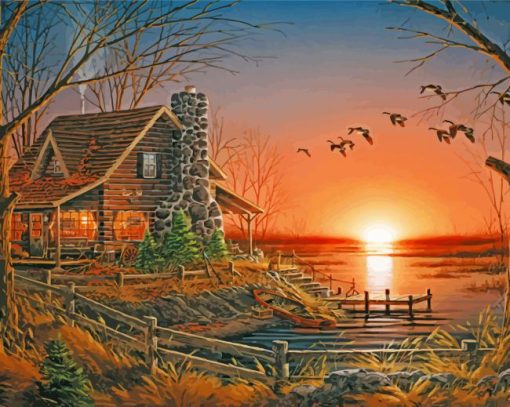 Terry Redlin paint by numbers
