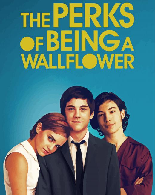 The Perks of being a wallflower Poster paint by number