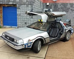 Aesthetic Delorean Paint by numbers