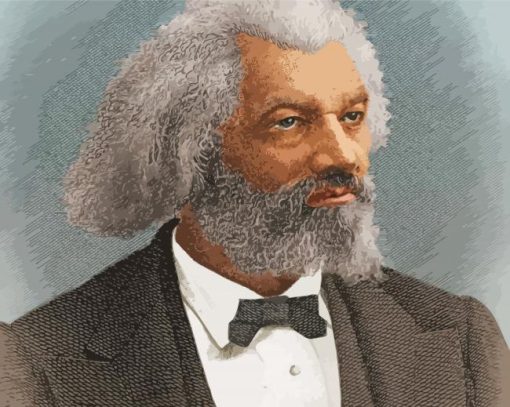 Aesthetic Frederick Douglas paint by numbers