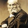 American Poet Walt Whitman paint by numbers