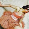 Ballerina Art Girl paint by numbers