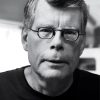 black and white Stephen king paint by number