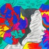 Colorful Mental Health paint by numbers